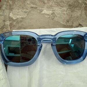 Moncler Blue Sunglasses for Women